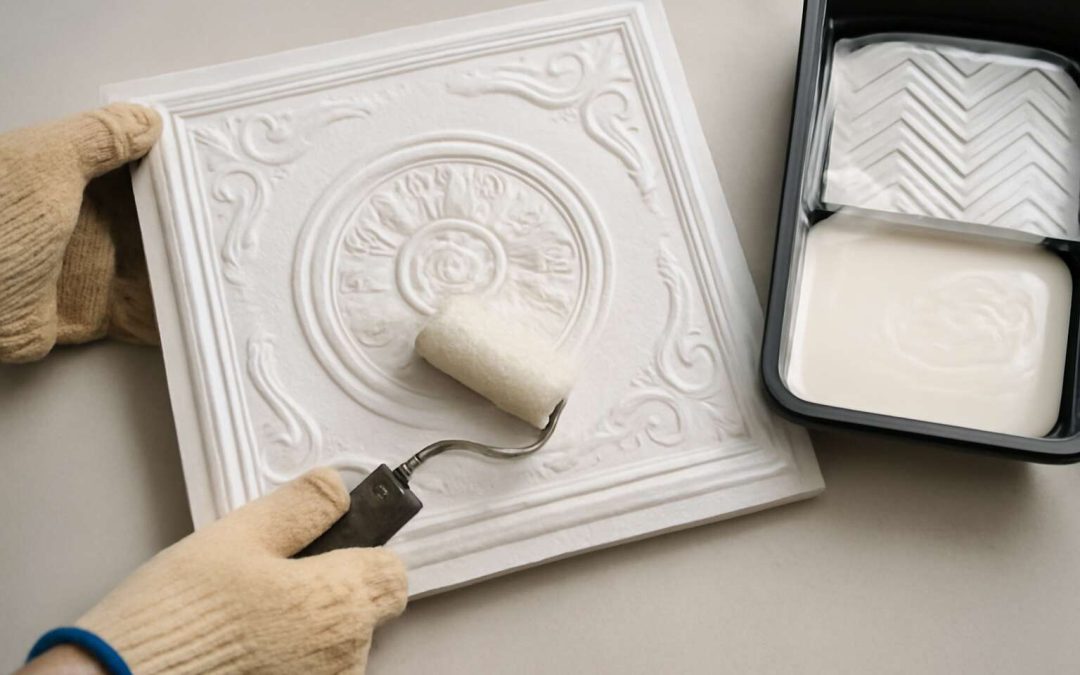 How to Paint Ceiling Tiles: Simple Tips for a Seamless Finish