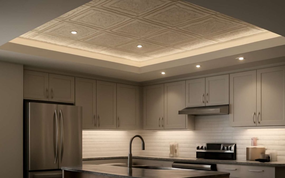 Stylish and Functional Ideas for Installing Ceiling Tiles in Kitchen Spaces
