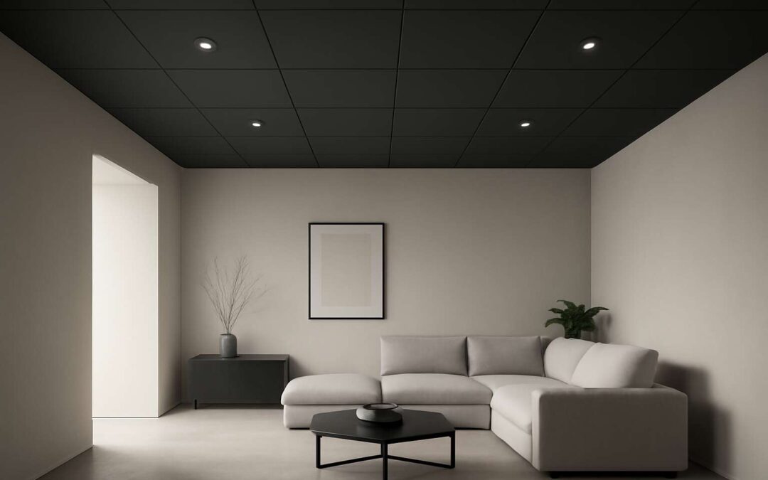 Elevate Your Ceiling with ceiling tiles black for bold, modern style.