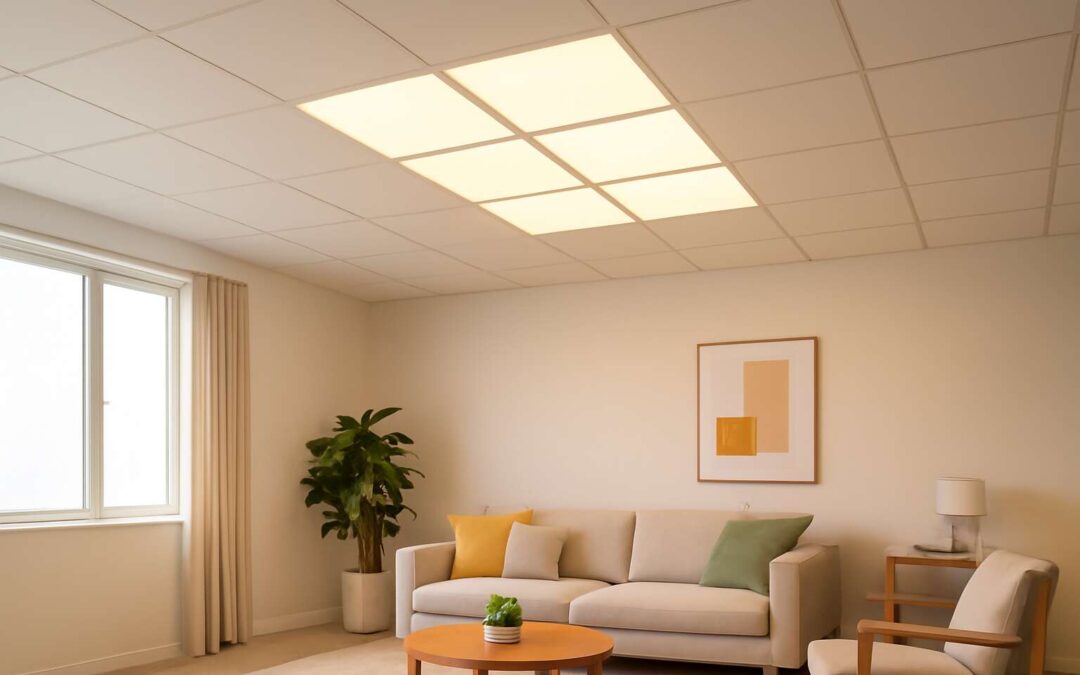 Elevate your space with ceiling tiles with lights for a glow-up you won’t forget.