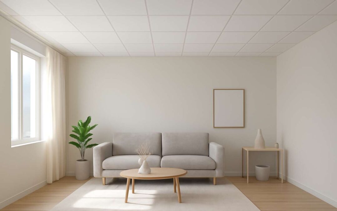 Brighten Your Space with ceiling tiles white for a Crisp, Modern Look.