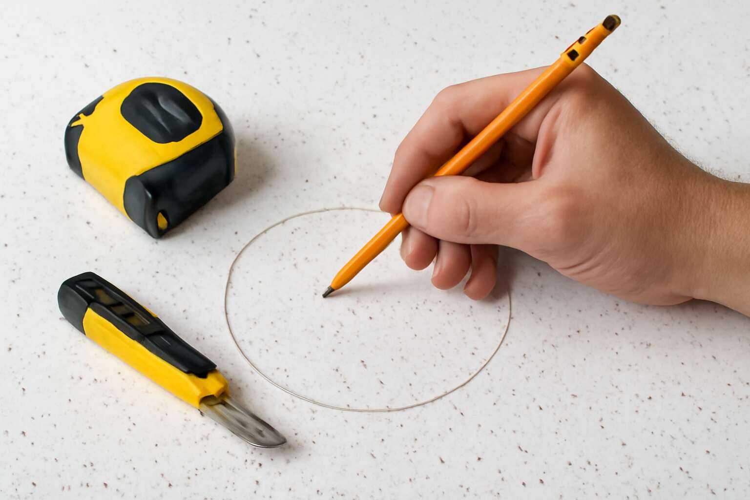 how to cut ceiling tiles for lights