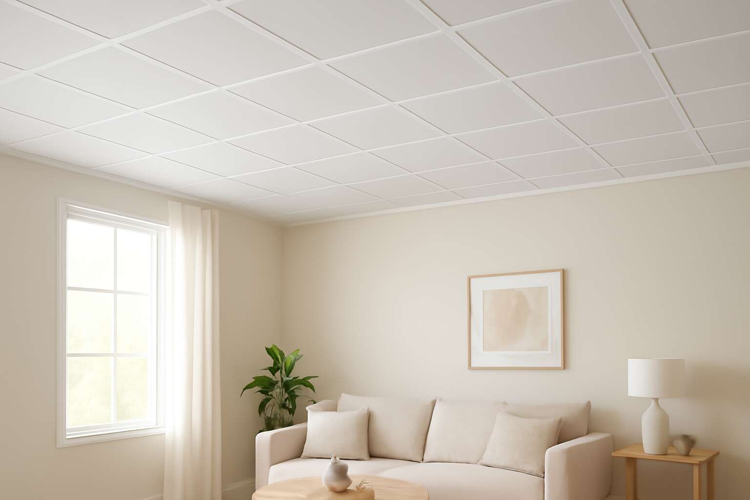 ceiling tiles peel and stick