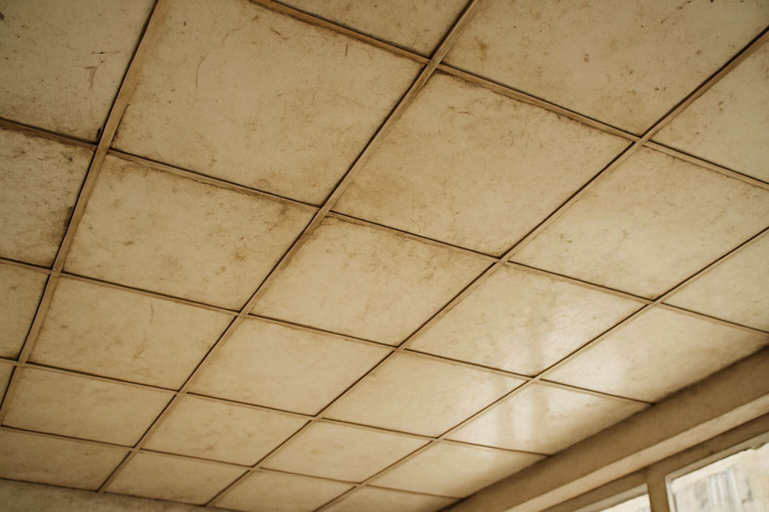 ceiling tiles with asbestos