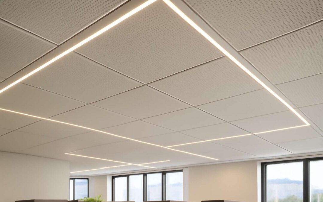 Transform your space: ceiling tiles acoustic for crisp, quiet rooms